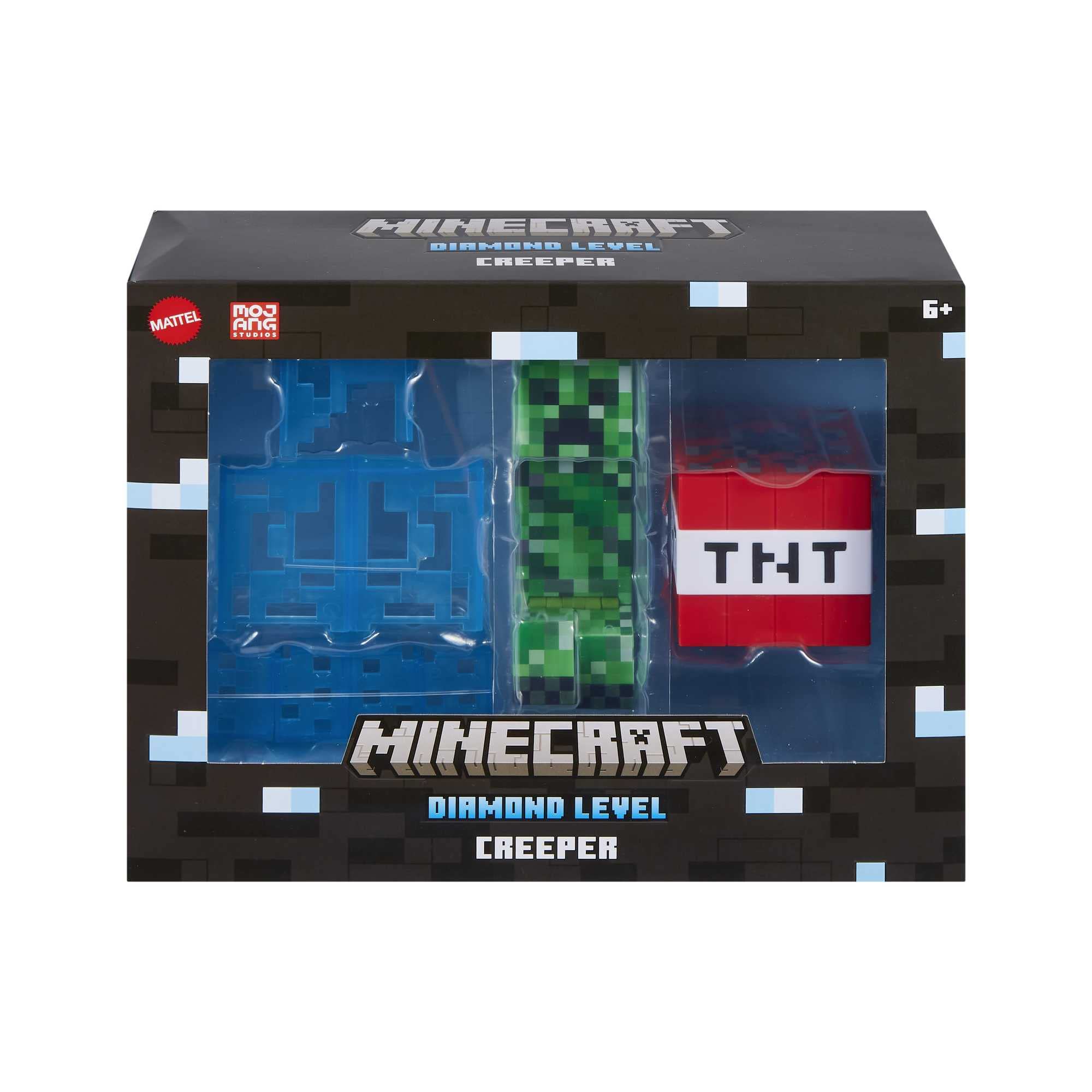 Mattel マインクラフト ダイヤモンド エンダーマン アクションフィギュア Amazon.co.jp: Minecraft ダイヤモンドレベルクリーパー 5.5